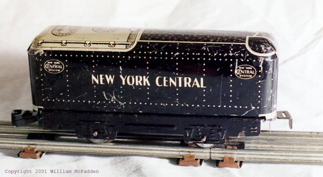 marx new york central train set